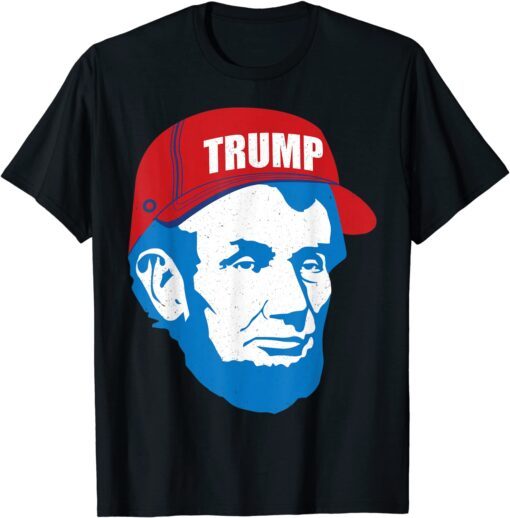 Abraham Lincoln Trump Hat 2020 Election MAGA Republican Tee Shirt