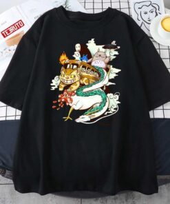 All Ghibli Anime Characters Tee Shirt