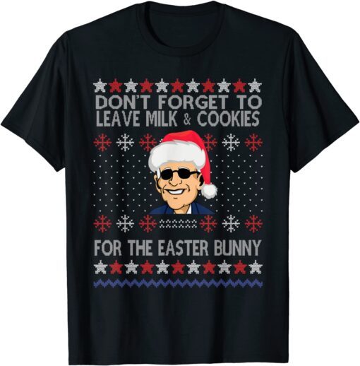 Anti Biden Ugly Christmas Sweater Tee Shirt