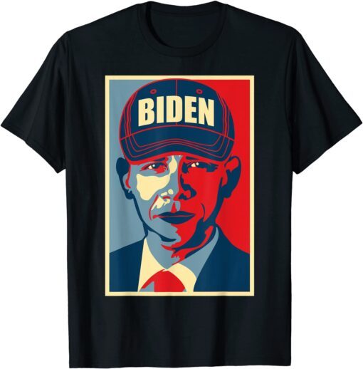 Barack Obama Joe Biden Hat 2020 Election USA Democrat Tee Shirt