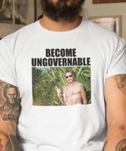 Become Ungovernable John McAfee Tee Shirt