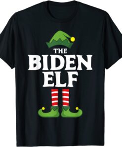 Biden Elf Matching Family Group Christmas Pajama Tee Shirt