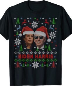 Biden Harris 2022 Voter Ugly Christmas Tee Shirt