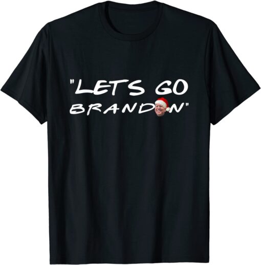 Biden Santa Lets Go Branson Brandon Impeach 46 Conservative Tee Shirt