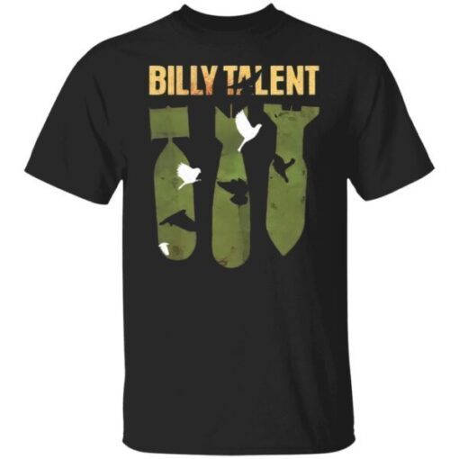 Billy Talent Bomb Tee Shirt