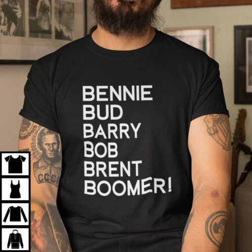 Bud Barry Bob Brent Football Lovers Tee Shirt