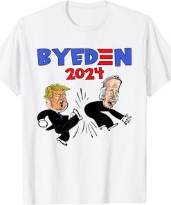 ByeDen 2024 Joe Biden Trump President American Election Tee Shirt