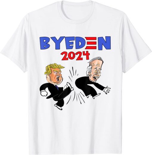 ByeDen 2024 Joe Biden Trump President American Election Tee Shirt