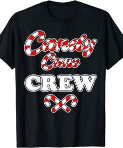 Candy Cane Crew Christmas Candy Lover Matching Family T-Shirt