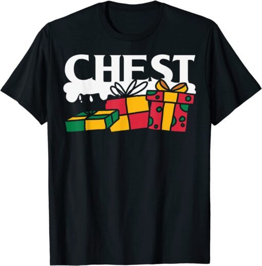 Chest Nuts Christmas Matching Couple Chestnuts Tee Shirt