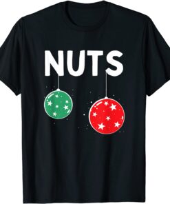 Chest Nuts Matching Chestnuts Christmas Couples Nuts Tee Shirt