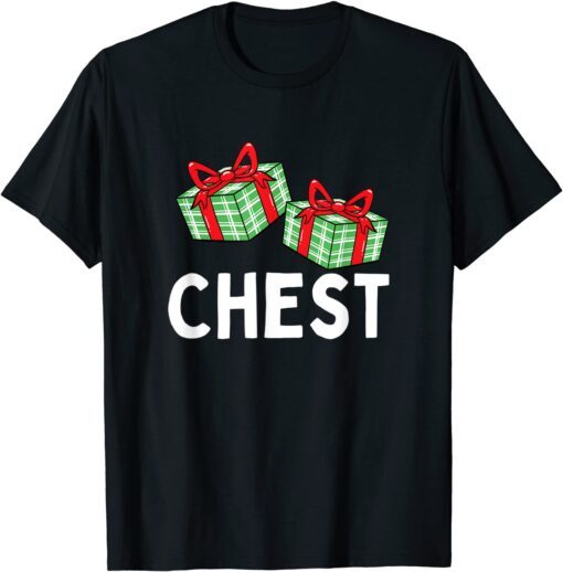 Chest Nuts Matching Chestnuts Christmas Couples Tee Shirt