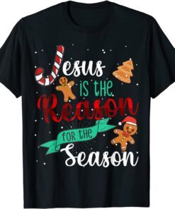 Christ Jesus Is The Reason For The Season Christmas Tee Shirt