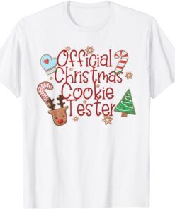 Christmas Cookie Tester Christmas Cakes Gingerbreads Tee Shirt