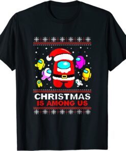 Christmas Costume Among Stars Game Us Vintage Tee Shirt