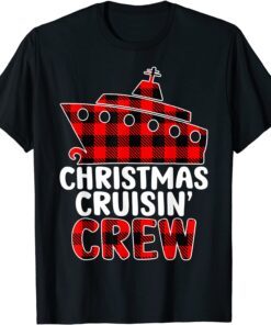 Christmas Cruisin Crew Cruise Matching Family PaChristmas Cruisin Crew Cruise Matching Family Pajamas Tee Shirtjamas Tee Shirt