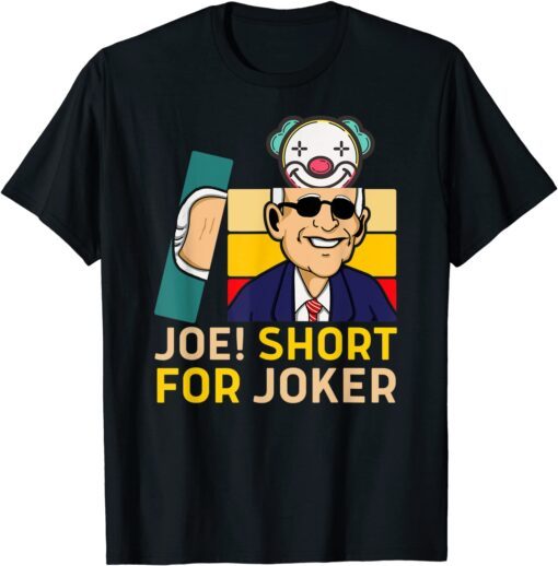 Christmas Joe Biden Clown Joker American ugly sweater Tee Shirt