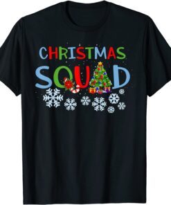 Christmas Squad Christmas Matching Family Pajama Cute Tee Shirt