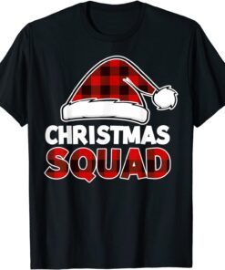 Christmas Squad Family Group Matching Christmas Party Pajama Tee Shirt