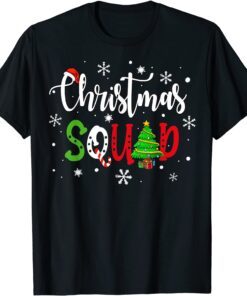 Christmas Squad Family Matching Pajamas Tee Shirt