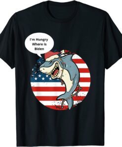 Christmas shark, I'm hungry where is Biden Tee Shirt