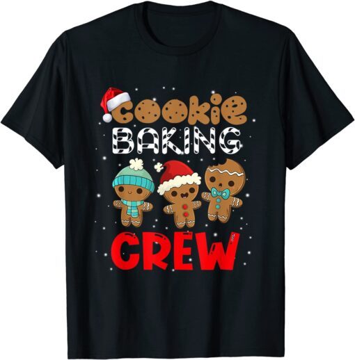 Cookie Baking Crew Christmas 2021 Pajama Family Tee Shirt