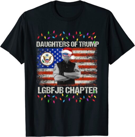 Daughters Of Trump Christmas Trump Pajamas Tee Shirt