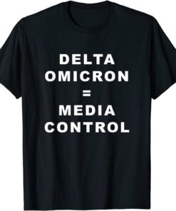 Delta Omicron Anagram Media Control Conservative Pro Freedom Tee Shirt