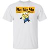 Despicable Me Minions Banana Elemental Square Happy Portrait Tee Shirt