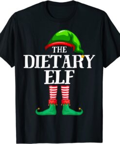 Dietary Elf Matching Family Group Christmas Party Pajama Tee Shirt