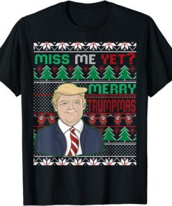 Donald Trump Christmas Ugly Sweater X-mas Tee Shirt