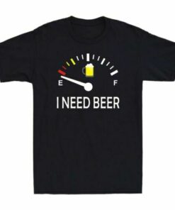 Drinking I Need A Beer Meter Tee Shirt