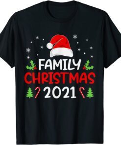 Family Christmas 2021 Matching Group Tee Shirt