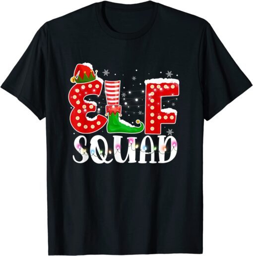 Family Matching Christmas Elf Squad Classic Shirt