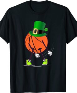 Flossing Basketball Leprechaun Hat St Patricks Day Pajama T-Shirt