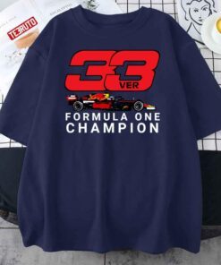 Formula One Champion Max Verstappen 33 Tee Shirt