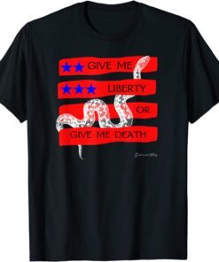 GIVE ME LIBERTY OR GIVE ME DEATH PATRICK HENRY 1816 TRUMP 47 Tee Shirt