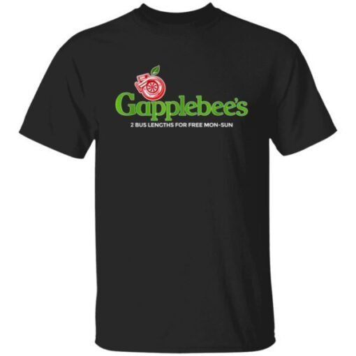 Gapplebees Drag Racing Gapped American Muscle Tee shirt