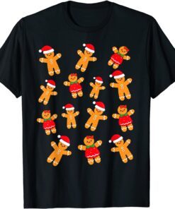 Gingerbread Christmas Gingerbread Pajamas Tee Shirt
