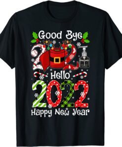 Goodbye 2021 Hello 2022 - Happy New Year Pyjama Tee Shirt