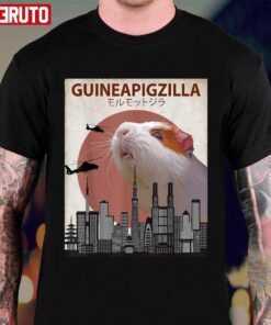 Guineapigzilla Funny Guinea Pig Tee Shirt