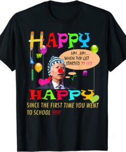 Happy 100 Day Of School For Students Joe Biden Tee Shirt