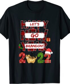 Happy New Year 2022 Anti Biden Let's Go Brandon Tee Shirt