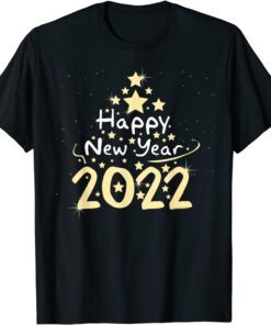 Happy New Year 2022 Matching Family New Year's Eve Tee Shirt