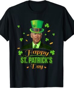 Happy St Patricks Day Leprechaun Joe Biden 2022 Tee Shirt