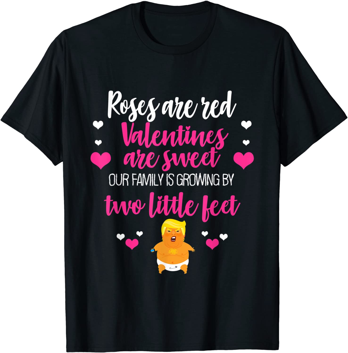 I Love Trump Valentine’s Day Red Heart Conservative Tee Shirt I Love Trump Valentine's Day Red Heart Conservative Tee Shirt