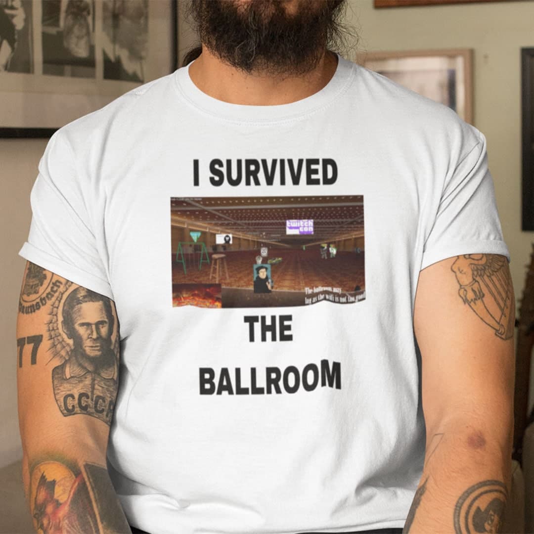 I Survived The Ballroom Tee Shirt I Survived The Ballroom Tee Shirt