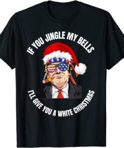 If You Jingle My Bells Christmas Pajama Pjs Tee Shirt