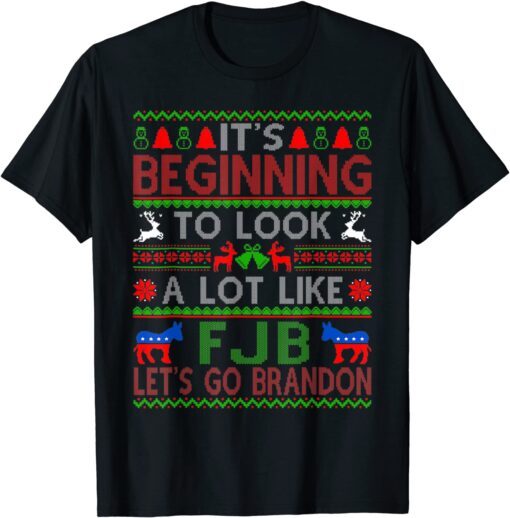 It’s Beginning To Look A Lot Like Let’s Go Branson Brandon Tee Shirt