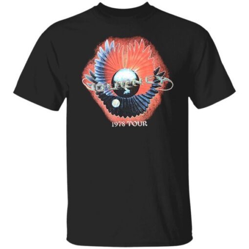 Journey Infinity 80’s Rock Band Album Graphic Tee shirt